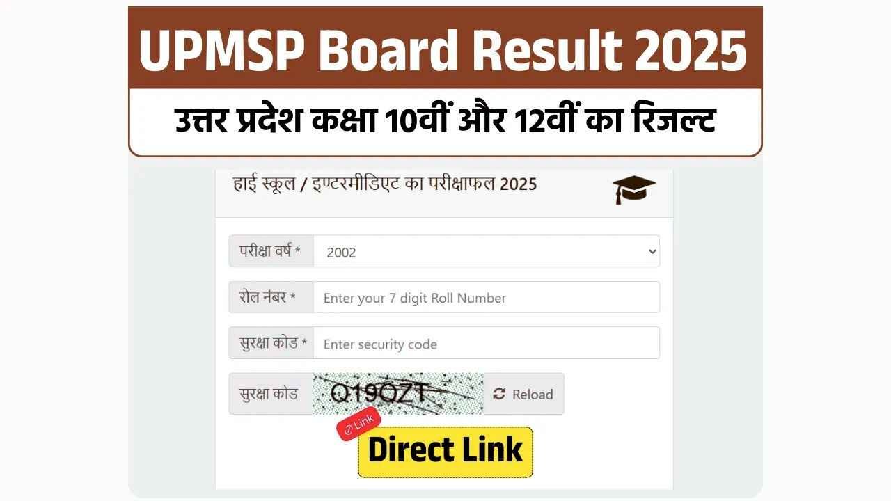 UP Board Result 2025